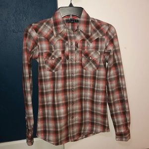 Cruel Girl Western Button Down